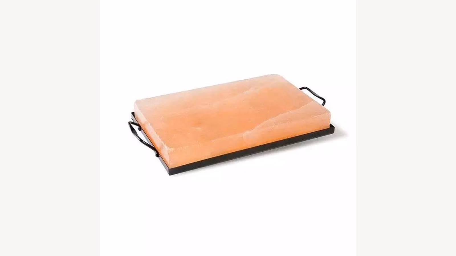 Dry salt plate prepared for storage after use